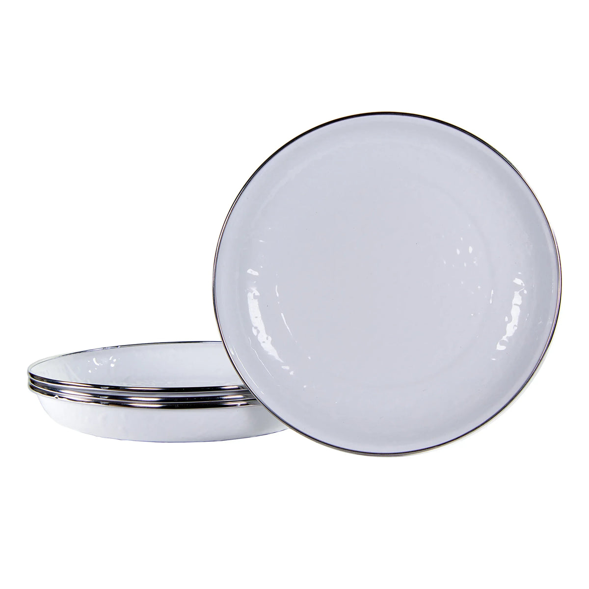 WW04S4 - Solid White Pasta Plates - Set of 4  1