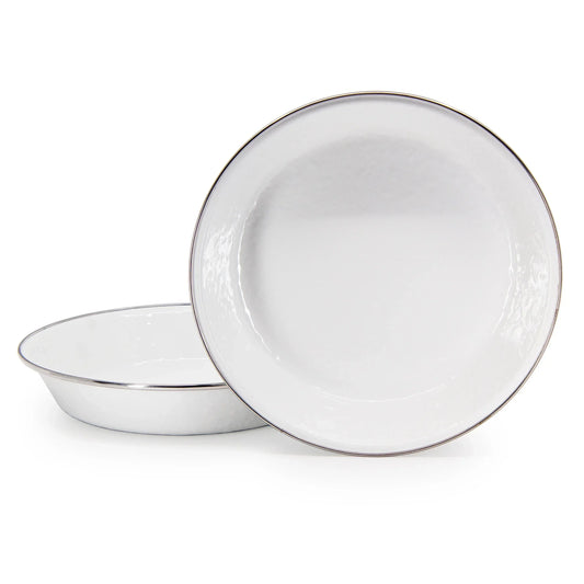 WW17 - Solid White Pie Plate  1