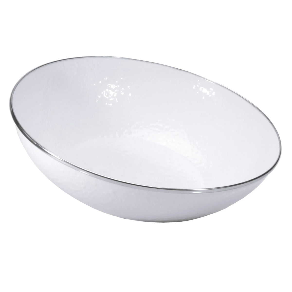 WW18 - Solid White Catering Bowl  1