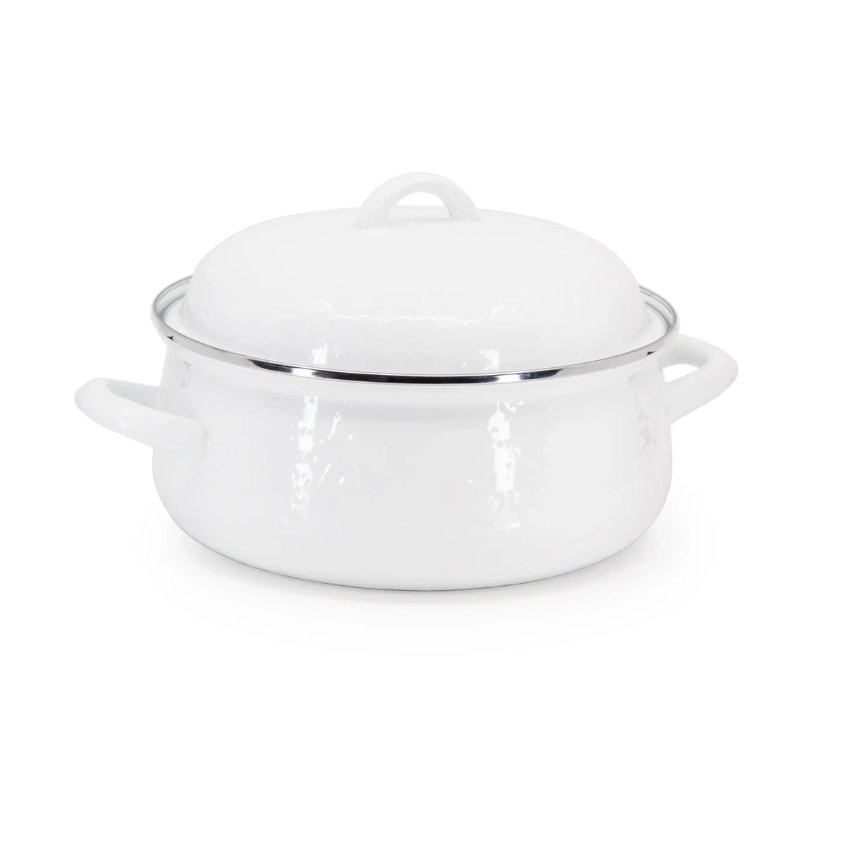 WW31 - Solid White Dutch Oven  1