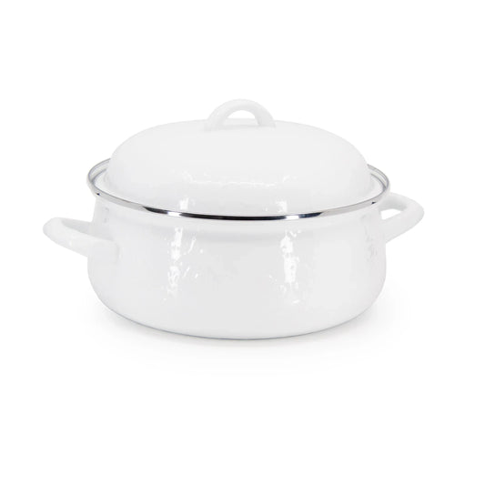 WW31 - Solid White Dutch Oven  1