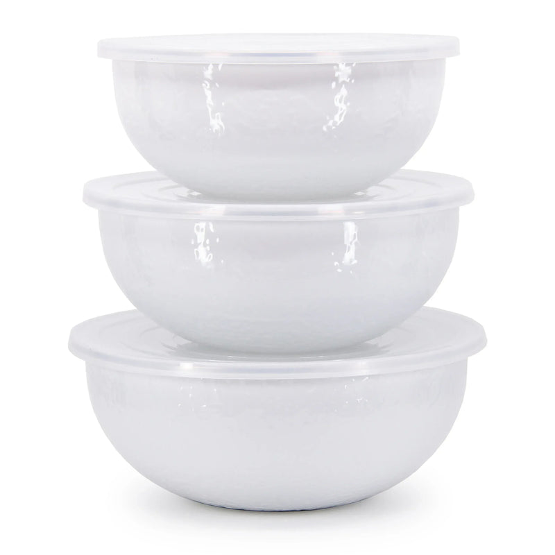 WW54 - Solid White Mixing Bowls  1