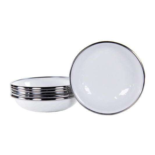 WW59S6 - Solid White Tasting Dishes - Set of 6  1