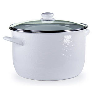 WW75 - Solid White 18 qt Stock Pot  1
