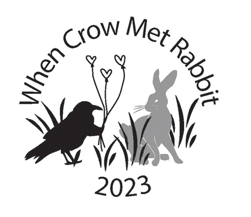 When crow met rabbit